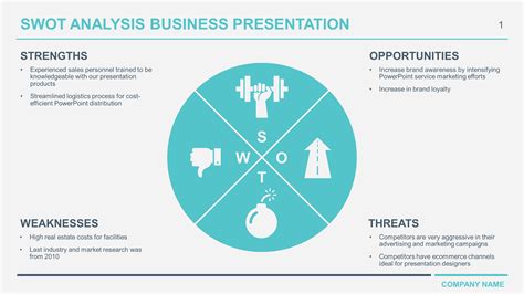 Simple Swot Diagram For Business Analysis Infographic Powerpoint
