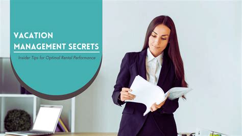 Vacation Management Secrets