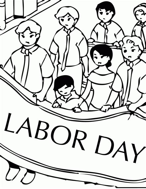 Labor Day Coloring Pages Coloring Home