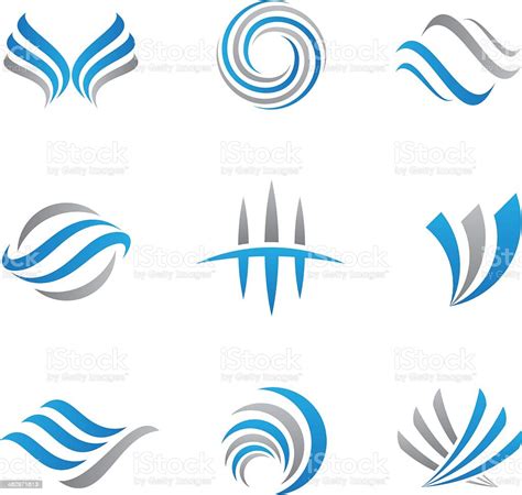 Abstract Logos And Icons Stock Vector Art 482971613 Istock