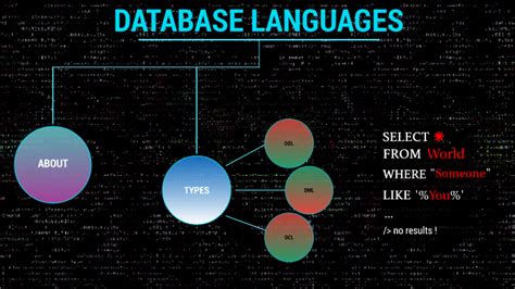 Database Languages By Exzy Rel