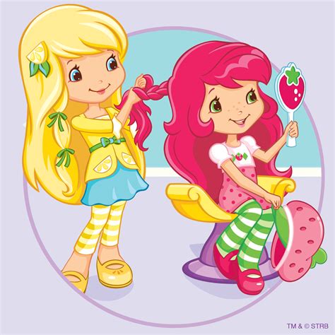 Strawberry And Lemon Friends Forever Strawberry Shortcake Cartoon