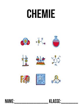 Contamos con una amplia variedad de materias primas que. Chemie Ordner Deckblatt | Chemie Deckblätter