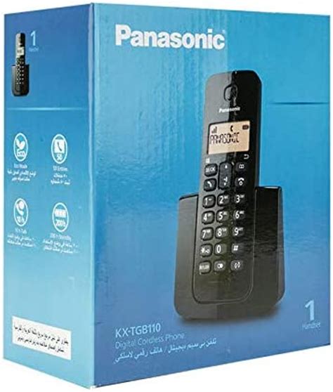 Panasonic Kx Tgb110 Cordless Telephone Black