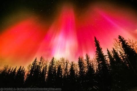 Rare Red Northern Lights