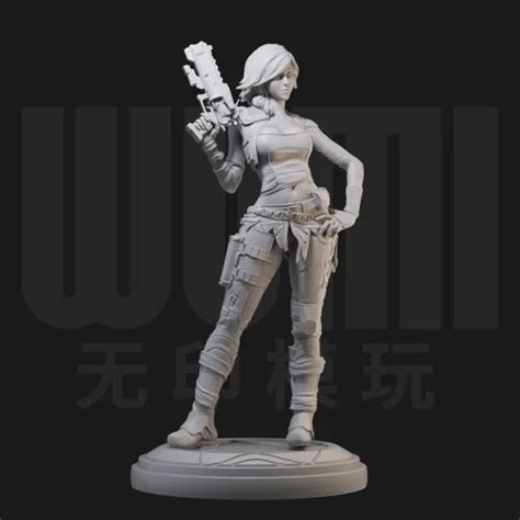 Anime Lilith 118 Unpainted Gk Model 3d Print Figure Unassembled Resin