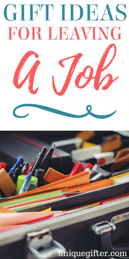 We did not find results for: 20 Gift Ideas for Leaving a Job - Unique Gifter