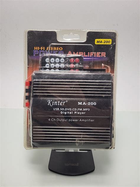 Kinter Ma Hi Fi Stereo Power Amplifier Rk C Ebay