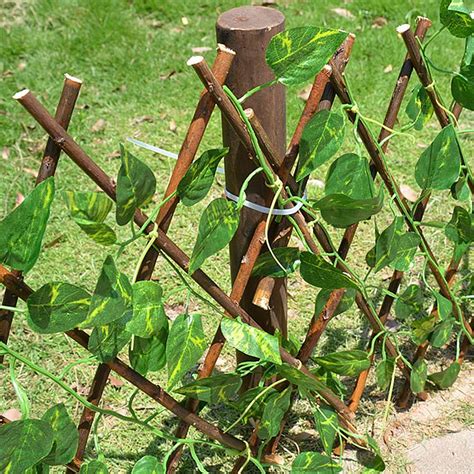 All the artificial green wall foliage panels are uv stabilised which means they are suitable for outdoor as well. Artificial Faux Ivy Leaf Privacy Fence Screen Home Garden ...