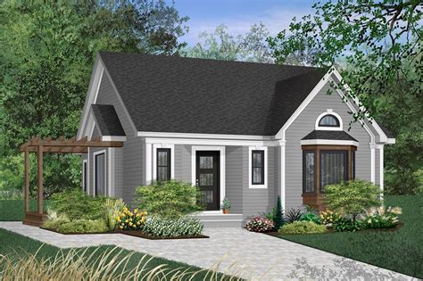 Cottage Style House Plan 2 Beds 1 Baths 1262 Sqft Plan 23 599