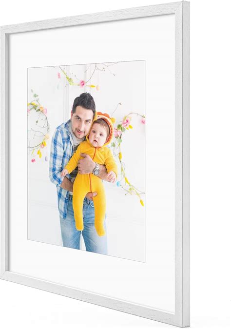 Buy 12x16 White Wood Photo Frame Picture Frame Display Photos 8x11 Or