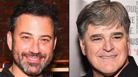 sean hannity invites jimmy kimmel on his show says it s time to move on