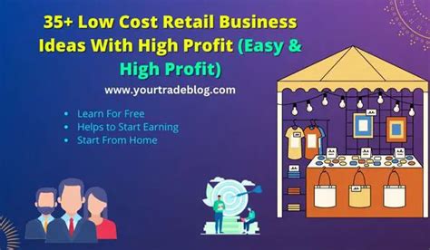 35 Low Cost Retail Business Ideas Shop Business 2023 Yourtradeblog
