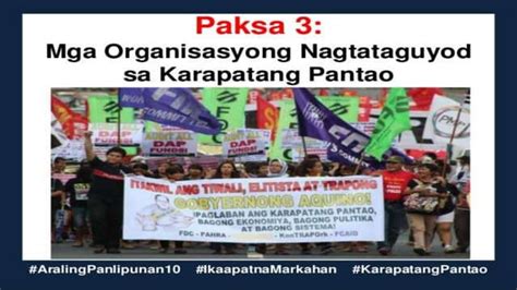 Mga Organisasyong Nagtataguyod Ng Karapatang Pantaopptx