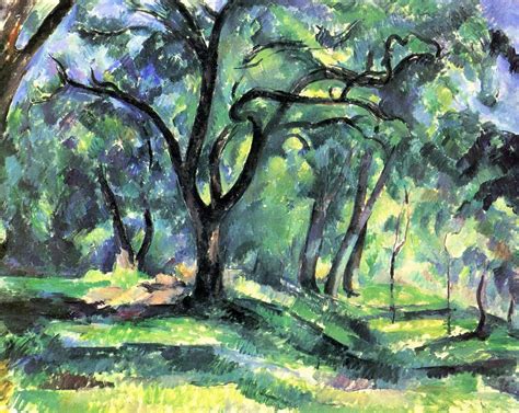 Landscape Painting By Paul Cezanne Pixels