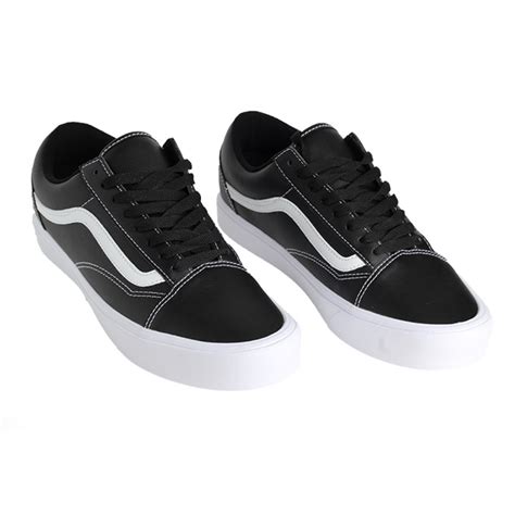 Vans Old Skool Lite Classic Tumble Black True White