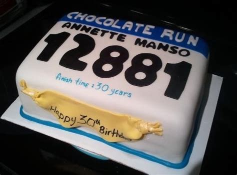 Before you choose a final theme for a cake, brainstorm a list of ideas. Running-themed cakes that take the cake