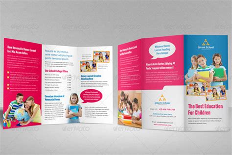 30 School Brochure Template For Education Institution Smashfreakz