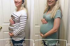 before after pregnancy during bump tbt couldn grew believe much