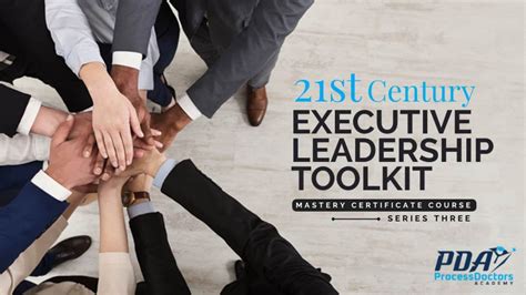 21st Century Executive Leadership Toolkit Mastery Series 3 Process