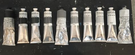 My Munsell Neutral Gray Oil Paint Value Set — Jesse Waugh