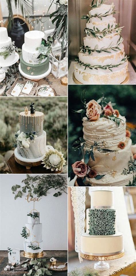 Vintage Sage Green Wedding Cakes And Decorate Accordingly If You