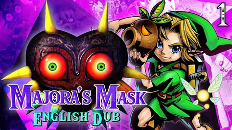 Majoras Mask English Dub Part 1 20th Anniversary Tribute Youtube