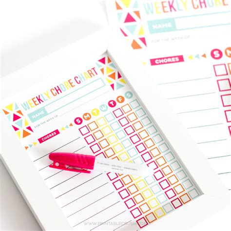 Easy To Use Chore Chart Ideas For Kids Organizing Moms