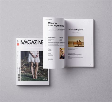 42 Free Magazine Mockups For Your Presentation Nice