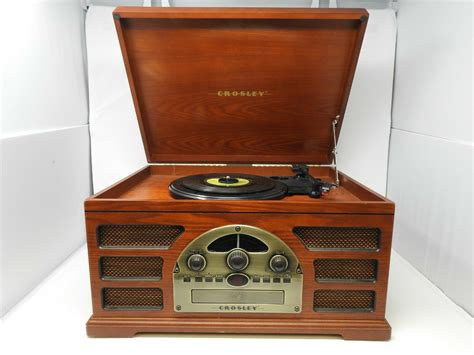Crosley Rochester 5 In 1 Entertainment Record Player Amfm Radio Model