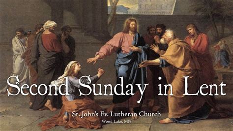 Second Sunday In Lent 2020 Youtube