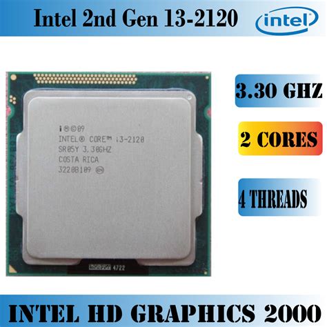 Intel Core I3 2120 2nd Gen Processor Price 2023 In Bangladesh Sell Tech Bd