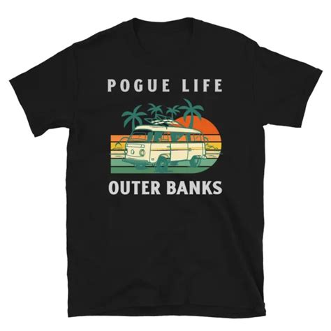 Outer Banks Pogue Life Outer Banks Surf Van Obx T Shirt Eur 1825
