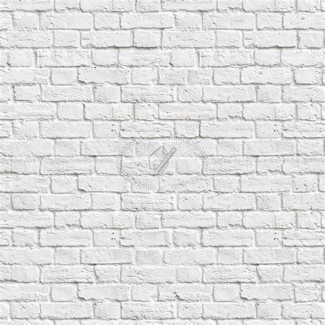 Free Painted White Brick Wall Seamless Texture Painted Brick Wall