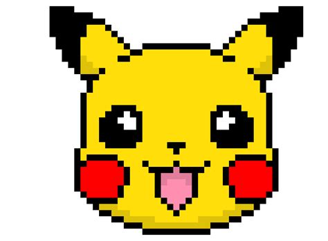 Pixel Art Pikachu Facile Pixel Art Pikachu Pixel Art