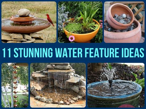 11 Stunning Water Feature Ideas