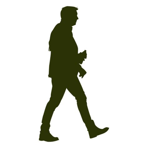 Man Walking Silhouette 10 Transparent Png And Svg Vector File