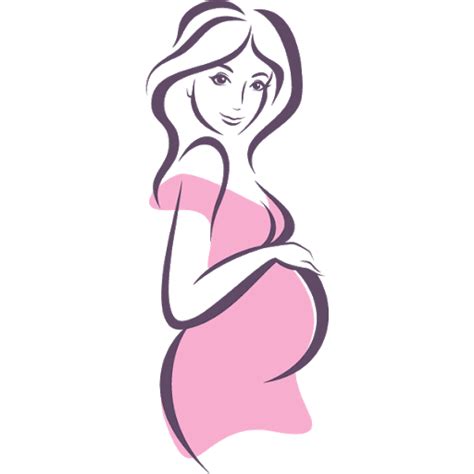 Pregnant Woman Clipart Png Happy Pregnant Woman Clipart Png