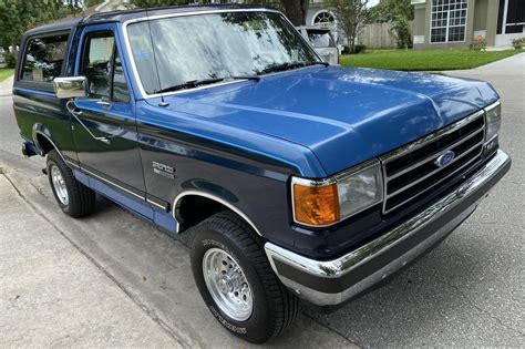1991 Ford Bronco Xlt 4x4 For Sale On Bat Auctions Sold For 44000 On