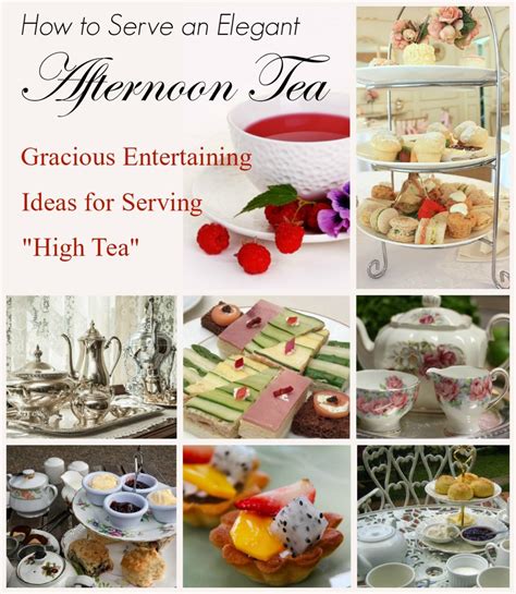 How To Serve An Elegant Afternoon Tea Delishably