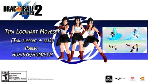 Tifa Lockhart Moveset Xenoverse Mods