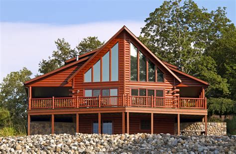 Modern Log Cabin