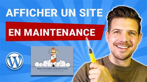 Comment mettre un site internet en construction / en maintenance