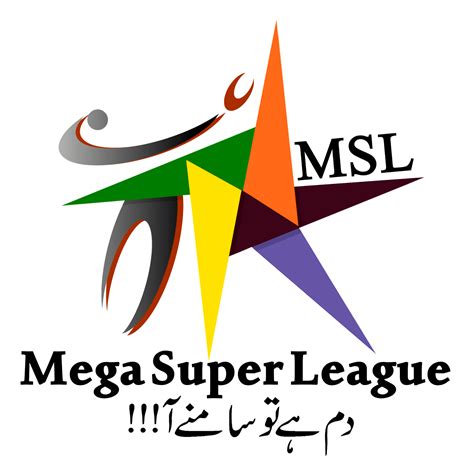 Mega Super League Msl Official Logo Mega Super League Msl