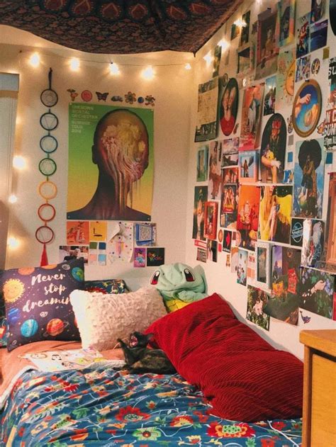 My Cozy Dorm Cozyplaces Retro Bedrooms Indie Bedroom Retro Room