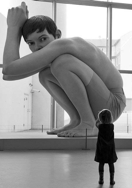 Hyperrealistic Sculptures By Ron Mueck Installation Art Visual Art