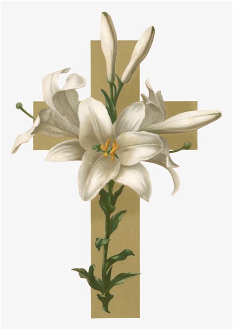 Easter Lily Christian Cross Flower Funeral Clip Art Sorry To Hear Of Your Mom S Passing