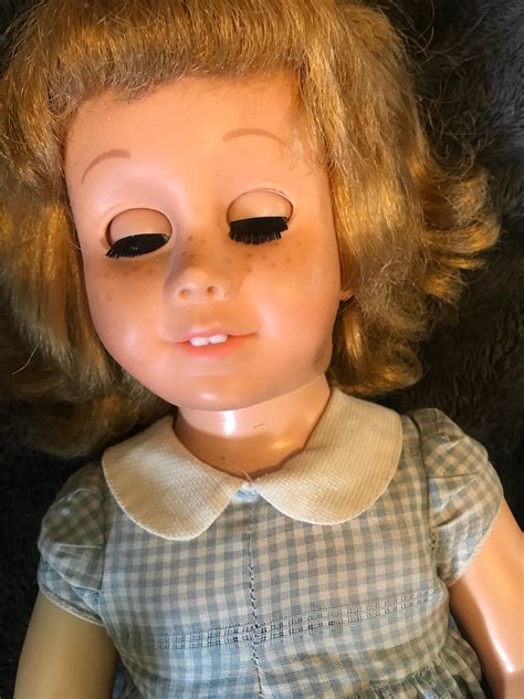 Chatty Cathy Doll Mattel 1960 Strawberry Blonde Hair Blue Eyes Etsy