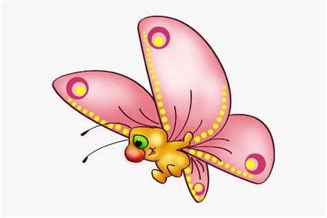 Pretty Butterfly Backgrounds Clipart Cute Beautiful Cartoon Butterfly