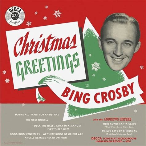 Bing Crosby Christmas Greetings Lyrics And Tracklist Genius